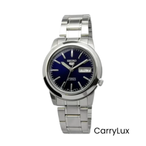 Seiko 5 Automatic Blue Dial Silver-tone Men's Watch- SNKE51K1