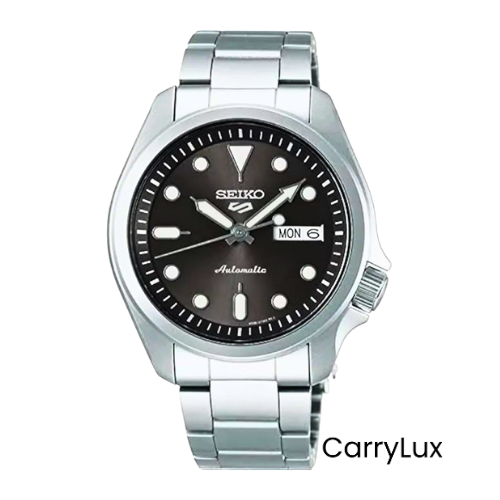 Seiko Stainless Steel Analog Grey Dial Men Watch-Srpe51K1