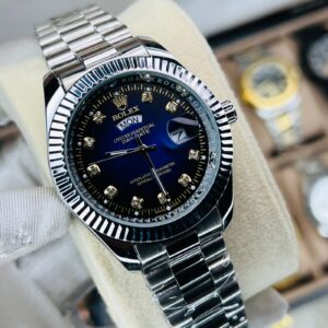Premium Quality Watches Carry F Silver Blue