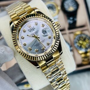 Premium Quality Watches Carry F Golden White