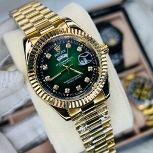 Premium Quality Watches Carry Full Golden Green