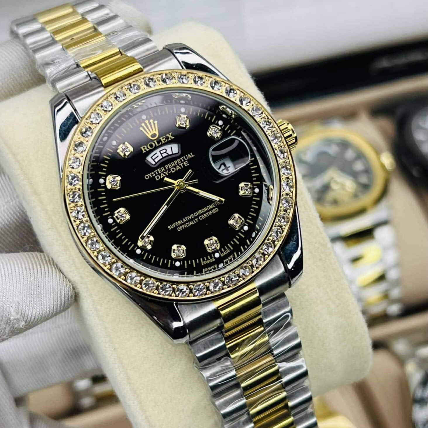 Premium Quality Watches T Stone Black